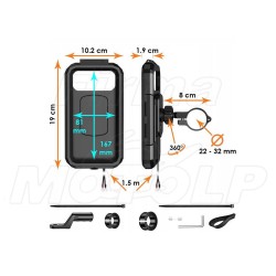 ETUI UCHWYT MOCOWANIE NA TELEFON SMARTFON Z ŁADOWARKĄ + USC TYP-C