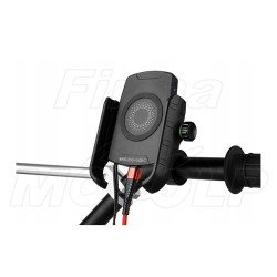 UCHWYT NA TELEFON SMARTFON Z ŁADOWARKĄ INDYKCYJNĄ + USC TYP-C