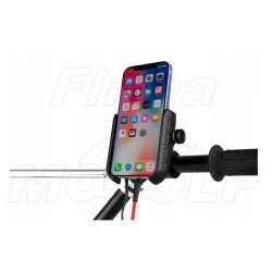 UCHWYT NA TELEFON SMARTFON Z ŁADOWARKĄ INDYKCYJNĄ + USC TYP-C