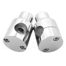 MOCOWANIA UCHWYTY RISERY DO KIEROWNICY 25,4MM CHROM METAL