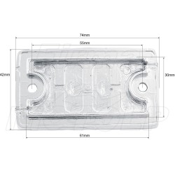 POKRYWKA POMPY HAMULCOWEJ SUZUKI VL VOLUSIA VZ C800 M800 INTRUDER BOULEVARD C50 M50