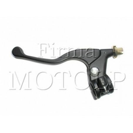 UCHWYT SPRZEGLA Z DZWIGNIA LEWA KAWASAKI KL KX KDX