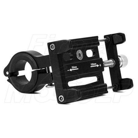 METALOWY UCHWYT NA TELEFON SMARTFON DO KIEROWNICY MOTOCYKLOWEJ NA ROWER