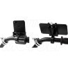 METALOWY UCHWYT NA TELEFON SMARTFON DO KIEROWNICY MOTOCYKLOWEJ NA ROWER