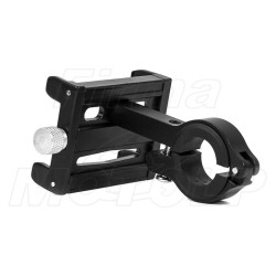 METALOWY UCHWYT NA TELEFON SMARTFON DO KIEROWNICY MOTOCYKLOWEJ NA ROWER