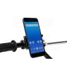 METALOWY UCHWYT NA TELEFON SMARTFON DO KIEROWNICY MOTOCYKLOWEJ LUB NA ROWER