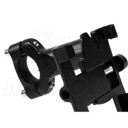 METALOWY UCHWYT NA TELEFON SMARTFON DO KIEROWNICY MOTOCYKLOWEJ LUB NA ROWER