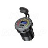 MOTOCYKLOWE GNIAZDO USB Typ-C + QC 3.0 + WOLTOMIERZ