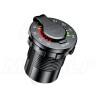 MOTOCYKLOWE GNIAZDO USB Typ-C + QC 3.0 + WOLTOMIERZ