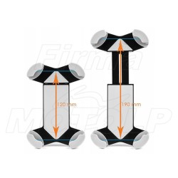 UCHWYT NA KIEROWNICĘ TELEFON SMARTFON - MOTOCYKL SKUTER ROWER