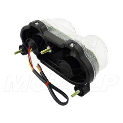 TYLNA LAMPA TYŁ LED KAWASAKI ZX-6R ZX-9R ZR-7 rok produkcji 1998 - 2007 HOMOLOGACJA E11