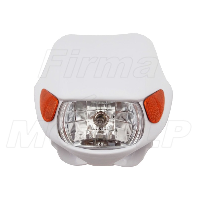 TUNING OWIEWKA MOTOCYKLOWA BIAŁA Z KIERUNKAMI