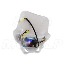 TUNING OWIEWKA MOTOCYKLOWA BIAŁA Z KIERUNKAMI