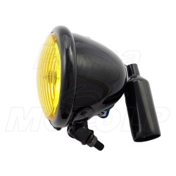 REFLEKTORY LIGHTBARY LAMPY PRZÓD 4,5 CALA CZARNY POŁYSK