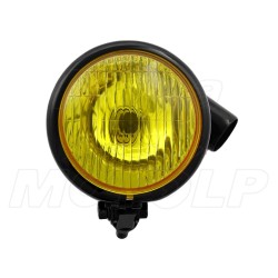 REFLEKTORY LIGHTBARY LAMPY PRZÓD 4,5 CALA CZARNY POŁYSK