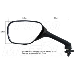 LUSTERKA CARBON SUZUKI GSX-R 600 750 1000 K6 K7 K8 rok produkcji 2005 - 2008