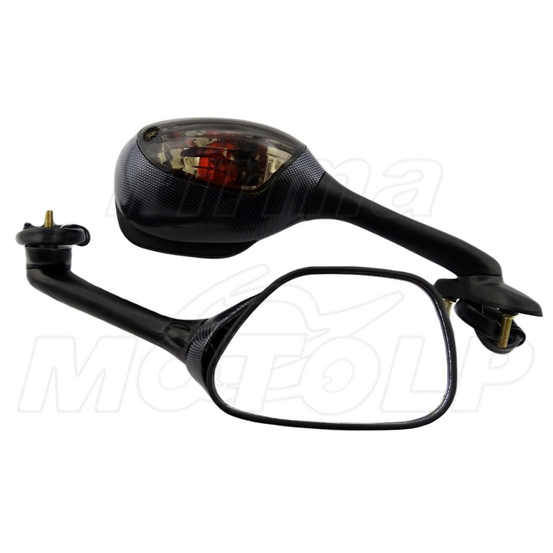 LUSTERKA CARBON SUZUKI GSX-R 600 750 1000 K6 K7 K8 rok produkcji 2005 - 2008