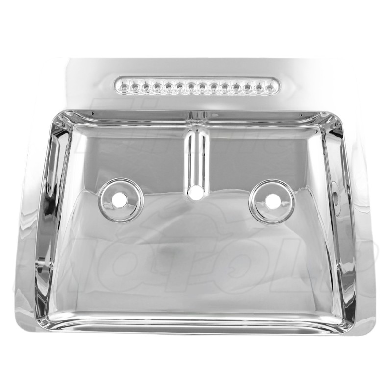 OSŁONA RAMKA TABLICY REJESTRACYJNEJ CHROM HONDA GL 1800 GOLDWING rok produkcji 2001 - 2010