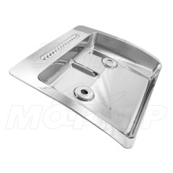 OSŁONA RAMKA TABLICY REJESTRACYJNEJ CHROM HONDA GL 1800 GOLDWING rok produkcji 2001 - 2010