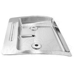 OSŁONA RAMKA TABLICY REJESTRACYJNEJ CHROM HONDA GL 1800 GOLDWING rok produkcji 2001 - 2010