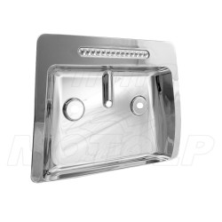 OSŁONA RAMKA TABLICY REJESTRACYJNEJ CHROM HONDA GL 1800 GOLDWING rok produkcji 2001 - 2010