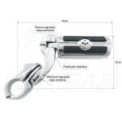 PODNÓŻKI SPACERÓWKI NA GMOLE 32MM YAMAHA XVS 650 1100 DRAG STAR