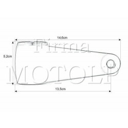 UNIWERSALNE UCHWYTY REFLEKTORA PRZEDNIEJ LAMPY 34MM - 41,5MM