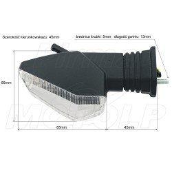 KIERUNKOWSKAZY LED SUZUKI GSX-R GSXR 600 750 1000 rok produkcji 2003 - 2005 HOMOLOGACJA E11