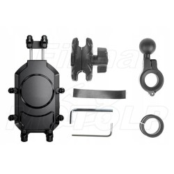 ANTYWIBRACYJNY UCHWYT TELEFONU SMARTFONU NA KIEROWNICĘ 20MM - 30MM