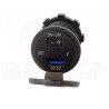 MOTOCYKLOWE GNIAZDO USB QC3.0 WOLTOMIERZ 12V 24V