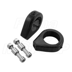 UCHWYTY OBEJMY MOCOWANIA KIERUNKOWSKAZÓW MIGACZY NA LAGI 49MM CZARNE METAL HARLEY