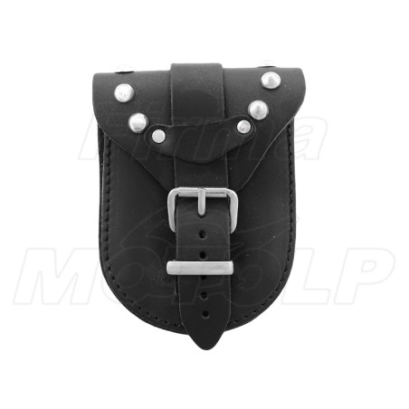 SKÓRZANA KIESZONKA DO KRAWATA PASA NA ZBIORNIK MOTOCYKLOWY DO PASKA SPODNI