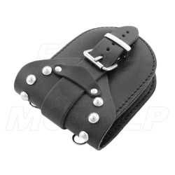 SKÓRZANA KIESZONKA DO KRAWATA PASA NA ZBIORNIK MOTOCYKLOWY DO PASKA SPODNI