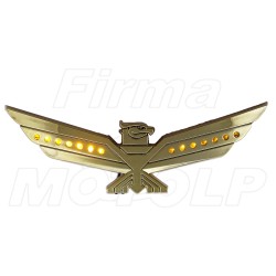 ŚWIECĄCY ORNAMENT ORZEŁEK HONDA GL1800 GOLDWING ZŁOTY LED CHOPPER DRAG