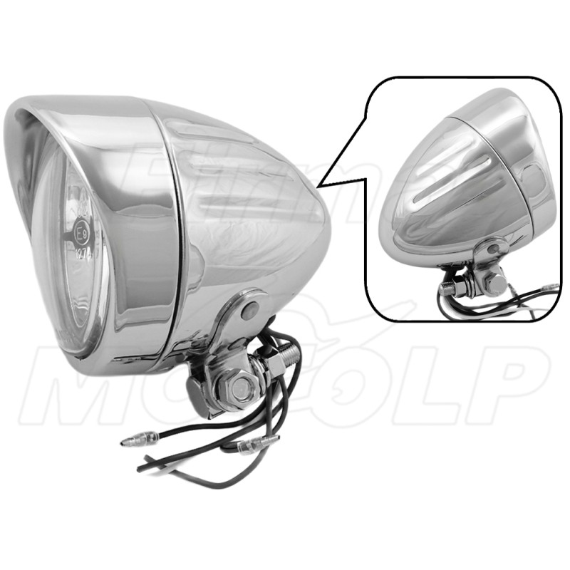 REFLEKTOR LIGHTBAR PRZEDNIA LAMPA PRZÓD 4 CALE CHROM HOMOLOGACJA E9 - HR 00