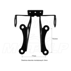 PODSTAWA UCHWYT MOCOWANIE TABLICY YAMAHA FZ1 FZ8 FZ-1 FZ-8 FAZER rok produkcji 2006 - 2015