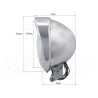 REFLEKTOR LIGHTBAR LAMPA PRZÓD CHROM METAL 5,5 CALA HOMOLOGACJA E4 HC/R