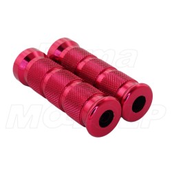 CZERWONE PEŁNE PODNÓŻKI BEZ ADAPTERÓW MOCOWANIE M12 X 1.25 UNIWERSALNE