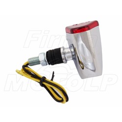 MINI TYLNE LAMPY TYŁ LAMPA UNIWERSALNA STOP CHROM METAL HOMOLOGACJA E11