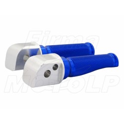 PODNÓŻKI STOPKI PASAŻERA DUCATI 996 NIEBIESKIE ŚCIĘTE