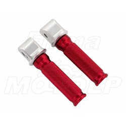 PODNÓŻKI STOPKI PASAŻERA DUCATI 996 CZERWONE ŚCIĘTE