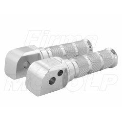 PODNÓŻKI STOPKI PASAŻERA DUCATI 996 SREBRNE PEŁNE