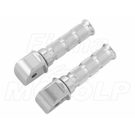 PODNÓŻKI STOPKI PASAŻERA DUCATI 996 SREBRNE PEŁNE