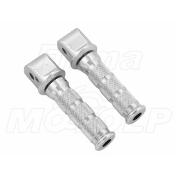 PODNÓŻKI STOPKI PASAŻERA DUCATI 996 SREBRNE PEŁNE