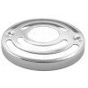 GRILE GRILLE NAKŁADKI OSŁONY NA KIERUNKOWSKAZY CHROM METAL 80,5MM / 67,5MM