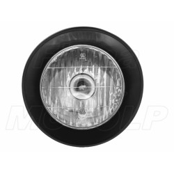 REFLEKTOR PRZEDNIA LAMPA PRZÓD CZARNY MAT HONDA VT SHADOW VTX 1300 VTX 1800