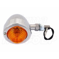 MIGACZE KIERUNKOWSKAZY KIERUNKI JAJKO CHROM METAL 12V 10W HOMOLOGACJA E11