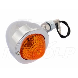 MIGACZE KIERUNKOWSKAZY KIERUNKI JAJKO CHROM METAL 12V 10W HOMOLOGACJA E11