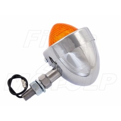 MIGACZE KIERUNKOWSKAZY KIERUNKI JAJKO CHROM METAL 12V 10W HOMOLOGACJA E11