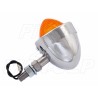 MIGACZE KIERUNKOWSKAZY KIERUNKI JAJKO CHROM METAL 12V 10W HOMOLOGACJA E11